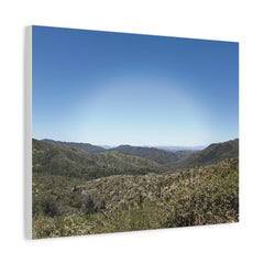 Mountain Overview Canvas, Stretched, 1.25"
