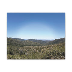 Mountain Overview Canvas, Stretched, 1.25"