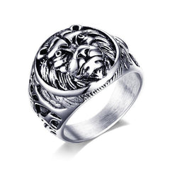 Lions Head Ring