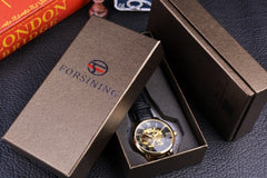 Forsining Skeleton Dial Design Watch