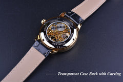 Forsining Skeleton Dial Design Watch