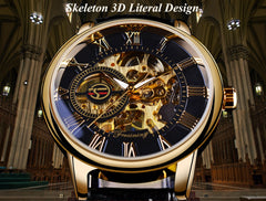 Forsining Skeleton Dial Design Watch