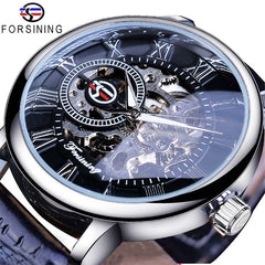 Forsining Skeleton Dial Design Watch