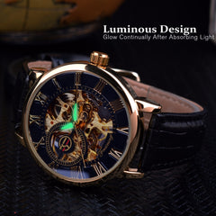 Forsining Skeleton Dial Design Watch