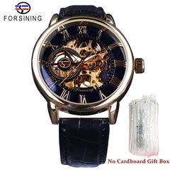 Forsining Skeleton Dial Design Watch