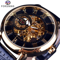 Forsining Skeleton Dial Design Watch